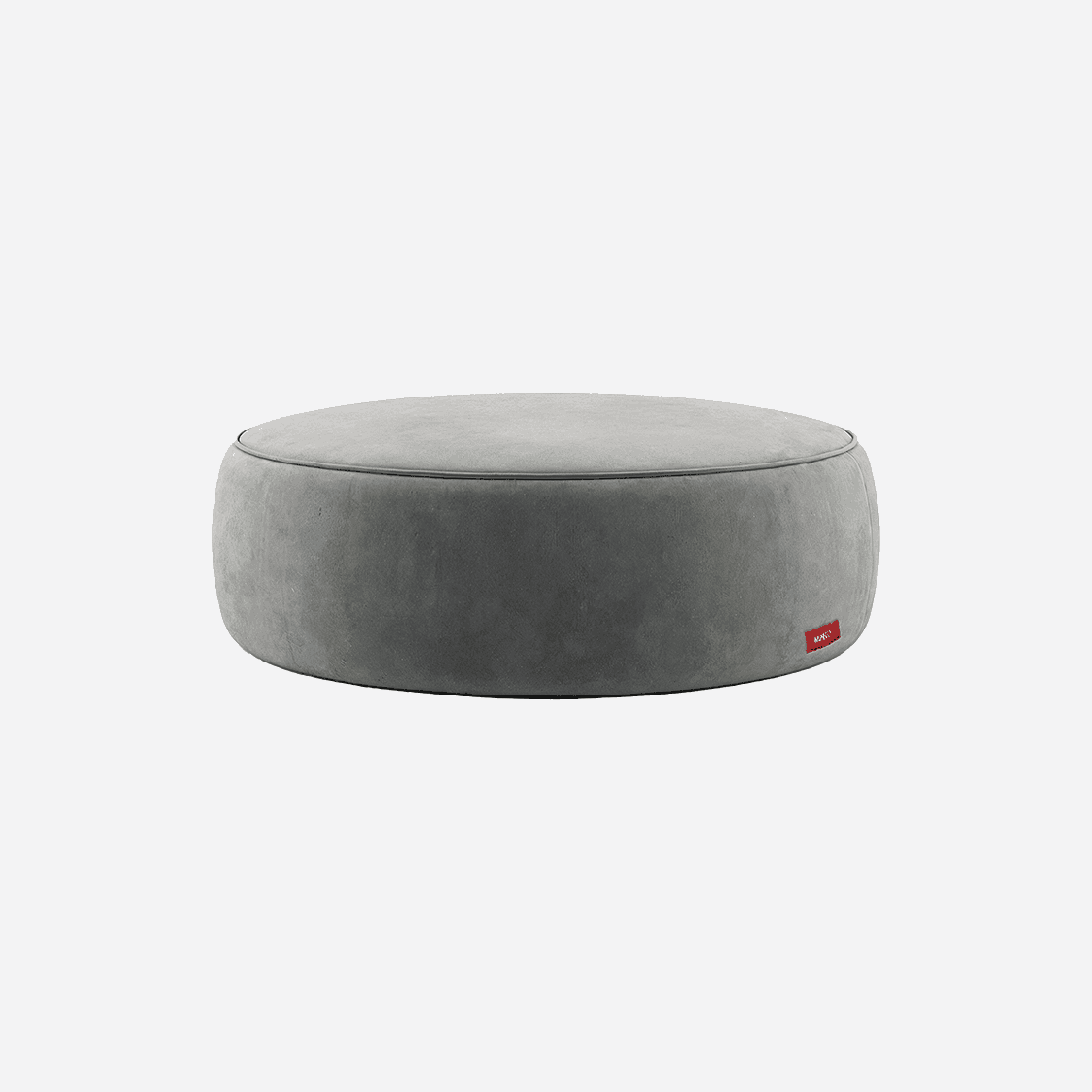 Round Luxe Ottoman/Pouf