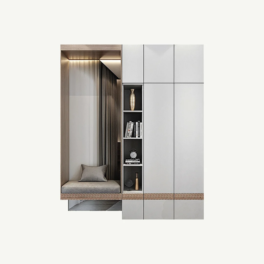 Alcove Storage & Seating/SQm