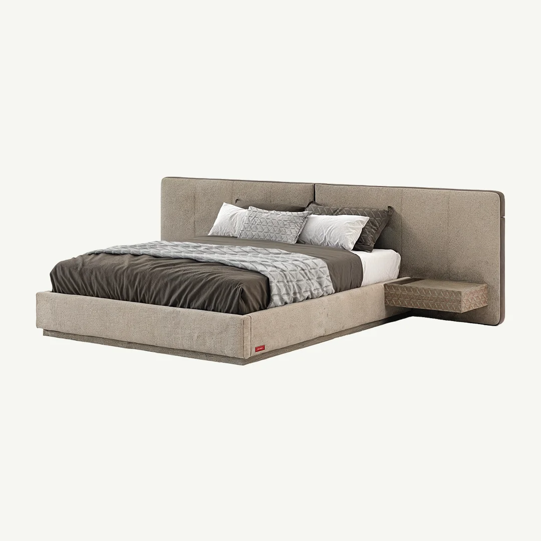 Horizon Panel Bed with Nightstand